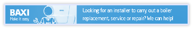 boiler replacement, service or repair baxi registered installer john butler plumbing and heating hamilton lanarkshire glasgow